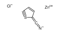 chlorozinc(1+),2H-thiophen-2-ide-5-carbonitrile Structure