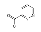 3-Pyridazinecarbonyl chloride Structure