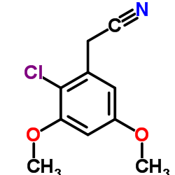 (2-Chloro-3,5-dimethoxyphenyl)acetonitrile picture