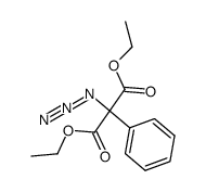 diethyl α-azidophenylmalonate Structure