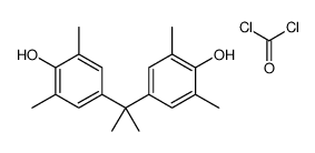 carbonyl dichloride,4-[2-(4-hydroxy-3,5-dimethylphenyl)propan-2-yl]-2,6-dimethylphenol结构式