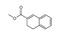 3,4-二氢萘-2-羧酸甲酯结构式