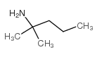 2-methylpentan-2-amine结构式