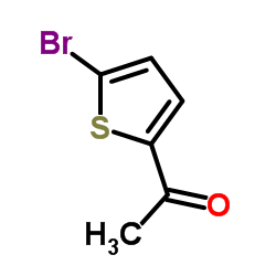 2-乙酰基-5-溴噻吩结构式