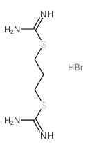 Carbamimidothioic acid,C,C'-1,3-propanediyl ester, hydrobromide (1:2) Structure