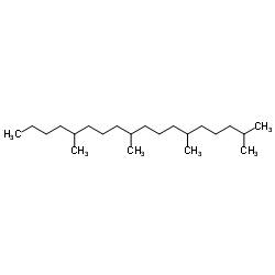 2,6,10,14-Tetramethyloctadecane Structure