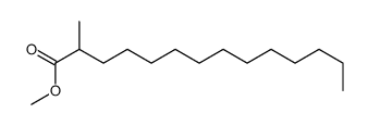2-Methylmyristic acid methyl ester结构式