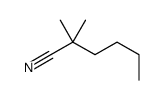 2,2-二甲基己腈结构式
