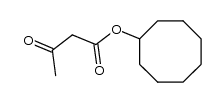 Cyclooctyl-acetacetat Structure