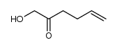 1-hydroxy-hex-5-en-2-one结构式