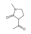2-Pyrrolidinone, 3-acetyl-1-methyl- (9CI)结构式