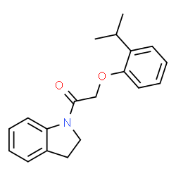 1-[(2-isopropylphenoxy)acetyl]indoline picture