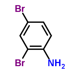 2,4-Dibromoaniline Structure