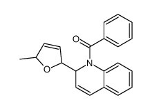 [2-(5-methyl-2,5-dihydrofuran-2-yl)-2H-quinolin-1-yl]-phenylmethanone Structure