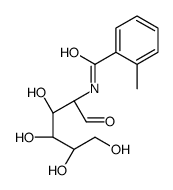 2-methyl-N-[(2R,3R,4S,5R)-3,4,5,6-tetrahydroxy-1-oxohexan-2-yl]benzamide Structure