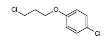 1-Chloro-4-(3-chloropropoxy)benzene结构式