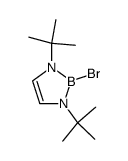 2-bromo-1,3-bis(tert-butyl)-2,3-dihydro-1H-1,3,2-diazaborole Structure