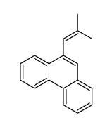 9-(2-methylprop-1-enyl)phenanthrene Structure
