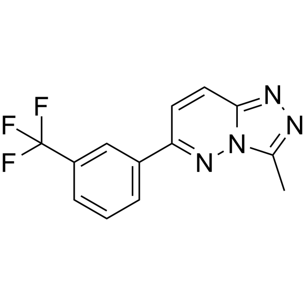 3-甲基-6-(3-[三氟甲基]苯基)-1,2,4-噻唑并-(4,3-b)吡嗪图片