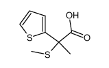 α-methylthio-α-(2-thienyl)propionic acid结构式