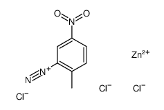 4-nitrotoluene-2-diazonium chloride, compound with zinc chloride Structure