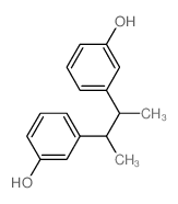 3-[3-(3-hydroxyphenyl)butan-2-yl]phenol结构式