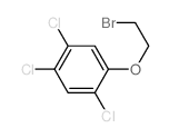 1-(2-bromoethoxy)-2,4,5-trichloro-benzene Structure