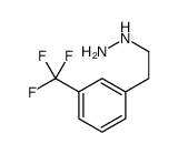 1-(3-(三氟甲基)苯乙基)肼结构式