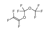 1-[difluoro(trifluoromethoxy)methoxy]-1,2,2-trifluoroethene Structure