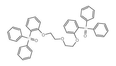 1-diphenylphosphoryl-2-[2-[2-(2-diphenylphosphorylphenoxy)ethoxy]ethoxy]benzene结构式