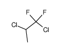 1,2-Dichloro-1,1-difluoropropane Structure