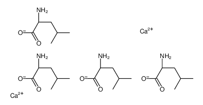dicalcium,(2S)-2-amino-4-methylpentanoate Structure