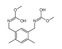 [(4,6-Dimethyl-m-phenylene)dimethylene]biscarbamic acid dimethyl ester结构式