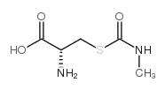S-(N-methylcarbamoyl)cysteine结构式