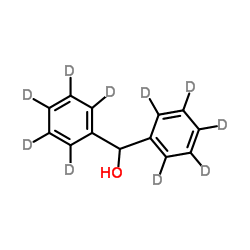 Bis[(2H5)phenyl]methanol结构式