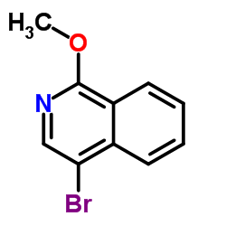 4-Bromo-1-methoxyisoquinoline Structure