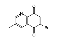 6-bromo-3-methylquinoline-5,8-dione结构式