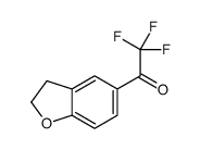 Ethanone, 1-(2,3-dihydro-5-benzofuranyl)-2,2,2-trifluoro- (9CI)结构式