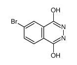 6-溴酞嗪-1,4-二醇结构式