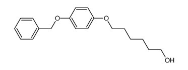 6-(4-benzyloxyphenoxy)hexan-1-ol结构式