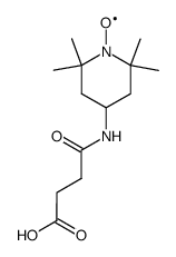 4-succinyl-2,2,6,6-tetramethylpiperidine-N-oxide structure