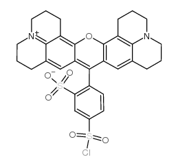 磺基罗丹明101磺酰氯结构式