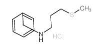 N-benzyl-3-methylsulfanyl-propan-1-amine结构式