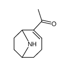 Ethanone, 1-(9-azabicyclo[4.2.1]non-2-en-2-yl)- (9CI)结构式