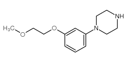 1-[3-(2-METHOXY-ETHOXY)-PHENYL]-PIPERAZINE Structure
