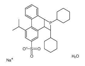 2'-二环己基膦基-2,6-二-异丙基-4-磺酸根-1,1'-联苯钠盐水合物结构式