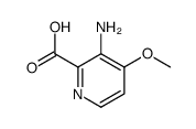 3-氨基-4-甲氧基吡啶甲酸结构式