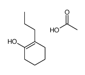 acetic acid,2-propylcyclohexen-1-ol结构式