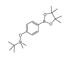 4-(叔丁基二甲基硅氧基)苯硼酸频呢醇酯图片