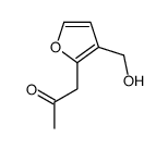 1-[3-(hydroxymethyl)furan-2-yl]propan-2-one结构式